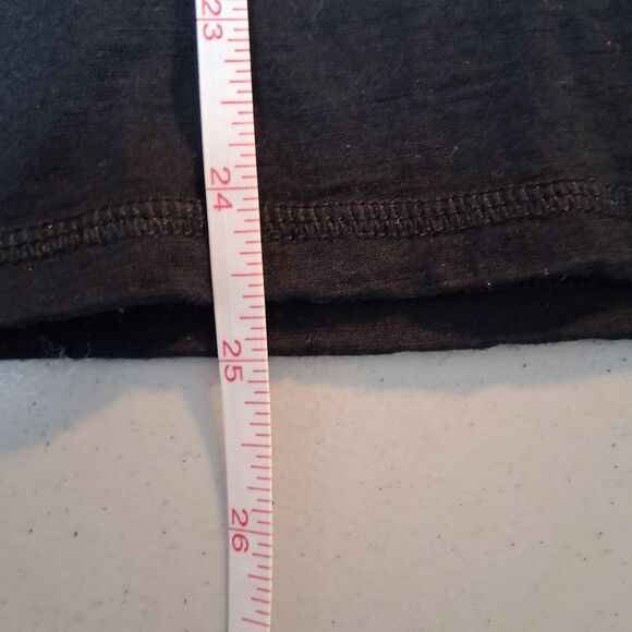 Merino Wool Seg'ments Women's Long Sleeve Top Base Layer Black Fitted Size L - Picture 10 of 10